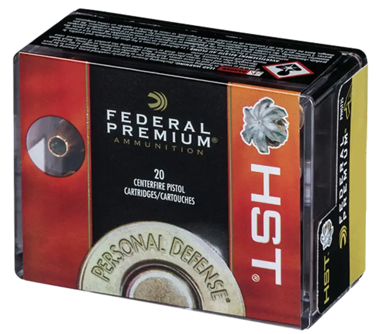 Federal Personal Defense 9mm 147gr, Jacketed Hollow Point, 80rd Box