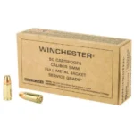 1000rds Of Winchester Service Grade 9mm 115 Grain FMJ