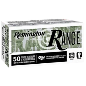Remington Range, 9mm, 115gr, Full Metal Jacket, 200rd Box