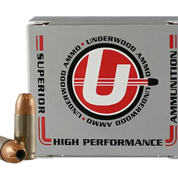 Underwood Ammo 9mm+P 68gr, 100rd Box