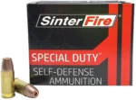SinterFire Special Duty 9mm, 100gr, Frangible Hollow Point, 100rd Box